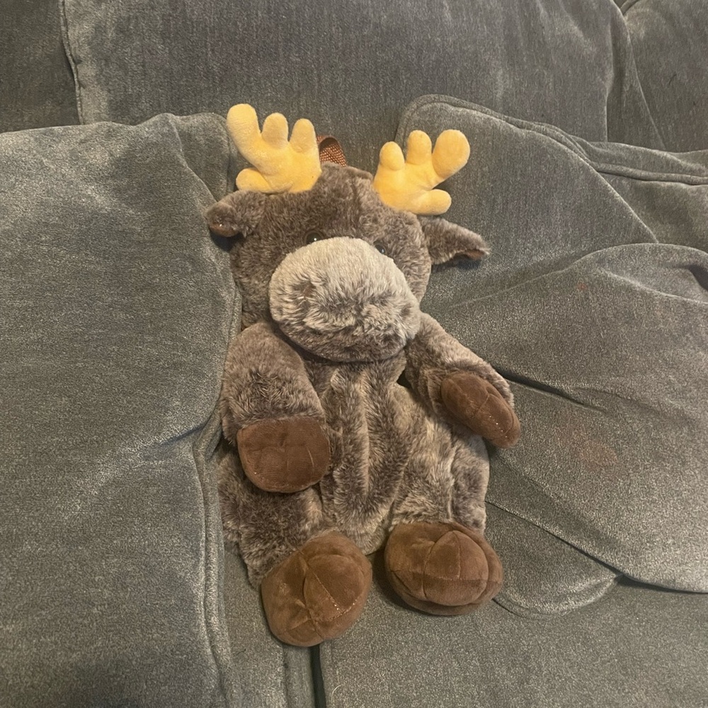 Plush Moose BagPack